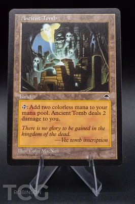 Ancient Tomb: 1997 Magic the Gathering - Tempest Regular - Image 1 of 2