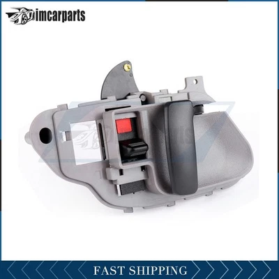 Manija de puerta lateral izquierda delantera trasera interior gris para 95-99 GMC C2500 Foto 1 de 4