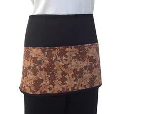 Delantal cintura camarera servidor Navidad, caramelo, vacaciones 3 bolsillos restaurante Janet - Imagen 1 de 3