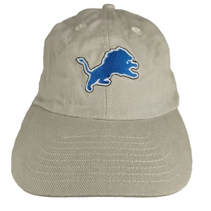 Neu Detroit Lions Baseball Cap beige bestickt NFL lizenziert Baumwolle OS  - Bild 1 von 7