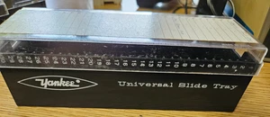 Yankee Universal Slide Tray 35mm Slide Container Plastic Storage Box Holds 30 - Picture 1 of 10