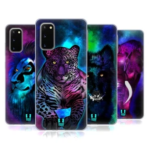 HEAD CASE DESIGNS GLOW SOFT GEL CASE & WALLPAPER FOR SAMSUNG PHONES 1 - Picture 1 of 11