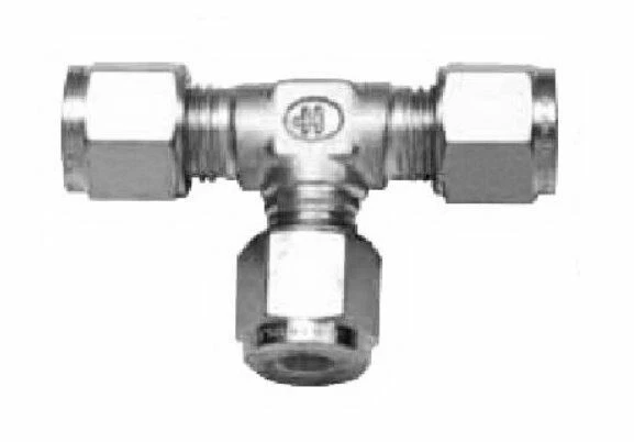 1/2" Tube Union Tee Fitting 316ss Ham-Let 764LSS1/2 - Image 1 of 1