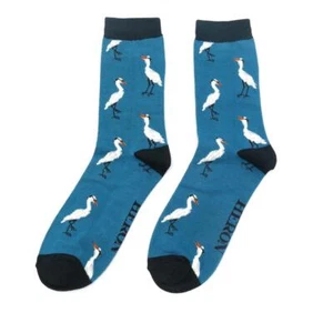 Calcetines Mr Heron MH217 bambú garza azul - Imagen 1 de 1