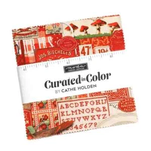 MODA BRAND NEW Curated in Colour Charm Pack 42 x 5 inch Squares - Picture 1 of 4
