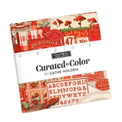 MODA BRAND NEW Curated in Colour Charm Pack 42 x 5 inch Squares - Image 1 of 4