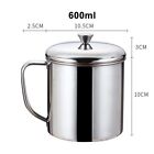 304 Stainless Steel Water Milk Coffee Tea Cup Camping Mug Travel Tumbler W/ Lid