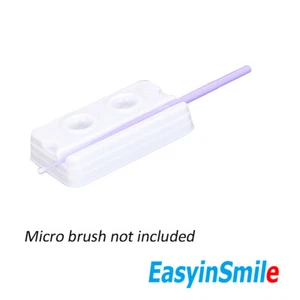1000 Stck. Dental Mischen Gut Einweg 2 Wells Weiß Kunststoff Mix Geschirr Easyinsmile - Bild 1 von 2