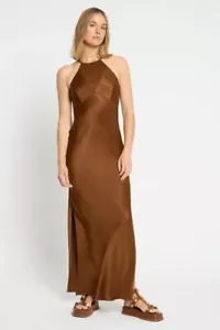 BNWT SASS & BIDE "Occasional Mix" Long Slip Maxi Dress - Size 8 - $590 - Picture 1 of 11