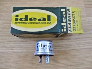 Nuevo de lote antiguo Ideal 223 12 voltios flash de señal AP273S #2512 2-32 CP. Lámparas 2 terminales - Imagen 1 de 4