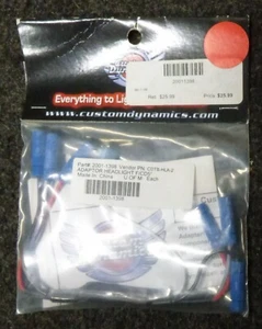Custom Dynamics 2001-1398 Headlight Adapter  Kit F/CD5" NEW for Harley Davidson - Picture 1 of 2