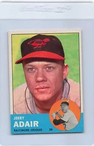 1963 Topps #488 Jerry Adair Orioles NM *MK1577 - Picture 1 of 2