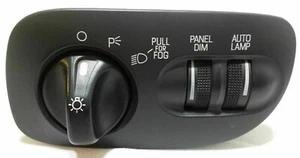 97-03 OEM FORD HEADLAMP LIGHT DIMMER PANEL FOG LAMP DUAL SWITCH EXPEDITION F150 - Foto 1 di 2