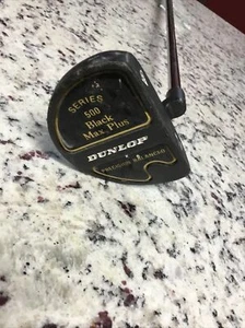 Dunlop Model 560 Black Max Plus Series 500 RH Mallet 34.5" Putter Steel Shaft - Picture 1 of 6