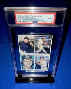 1982 Cal Ripken Jr. RC Pop 1 Rare Vs 1982 Topps Traded Rookie Inserts Card PSA 6 - Bild 1 von 2