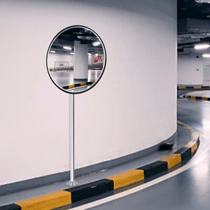 18in Security Mirror Indoor Convex Mirror For Shops Offices Shops Free Standing - Picture 1 of 20