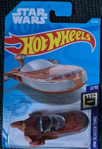 HOTWHEELS Screen Time 2021 Diecast Car 2/10 - STAR WARS X-34 Landspeeder 1:64 - Picture 1 of 2