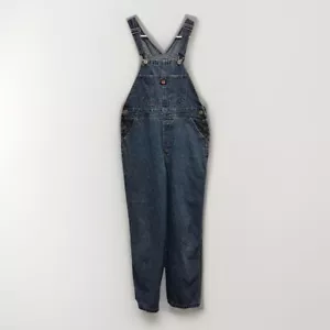 1990s Vtg UnionBay Overalls Light Wash Blue Denim Carpenter Womens Medium Y2k - Picture 1 of 11