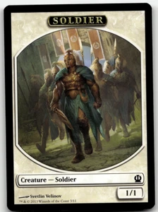 MTG Soldier Token Theros 3/11 Regular Token - Picture 1 of 1
