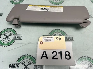 12-18 BMW F30 335i 328i RIGHT PASSENGER SIDE SUN VISOR SUNVISOR GRAY OEM - Picture 1 of 20