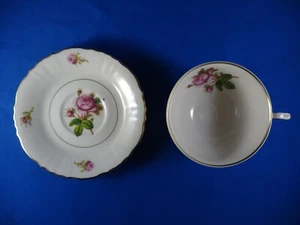 Vintage Federal Shape Syracuse China Teacup USA Victorian Rose Please Read - Picture 1 of 8