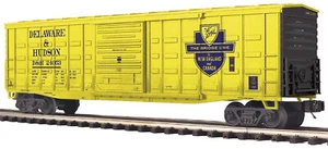 NEW MTH Premier Line 20-93987 50' Waffle Side Boxcar Delaware & Hudson - Picture 1 of 5