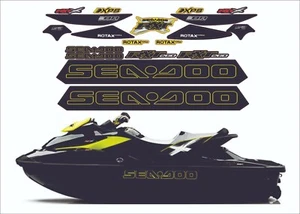 SEADOO RXT X 260 2013 Graphics / Decal / Sticker Kit Yellow - Picture 1 of 4
