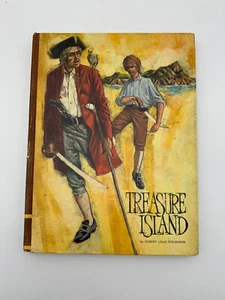 Treasure Island by Robert Louis Stevenson HC Vtg Educator Classic Library 1968  - Picture 1 of 4