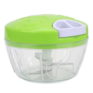 Multifunction Manual Vegetable Chopper–Hand Pull Shredder, Salad Cutter, 3 Blade - Picture 1 of 17