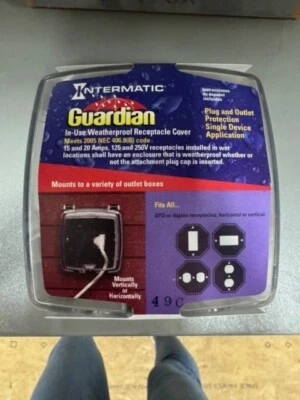 Intermatic WP1020C Weatherproof Receptacle Cover - Image 1 of 4