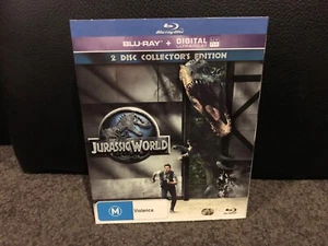 Jurassic World (Blu-ray, 2015) 2 disc Collector’s Ed. Like New. Free post - Picture 1 of 2