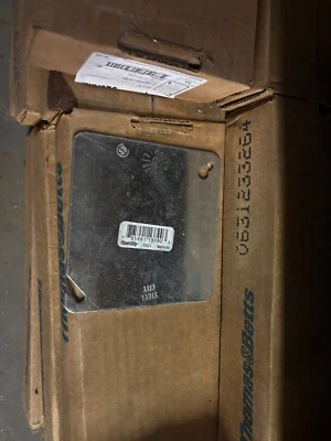 THOMAS & BETTS Lot of 50 - 4" square outlet cover - Thomas Betts Steel City Galvanized