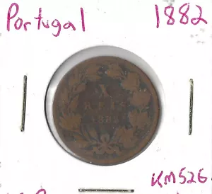 Coin Portugal (Kingdom) 10 Reis 1882 KM526 - Picture 1 of 3