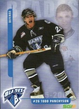 Todd Panchyson 2005-06 Saskatoon Blades