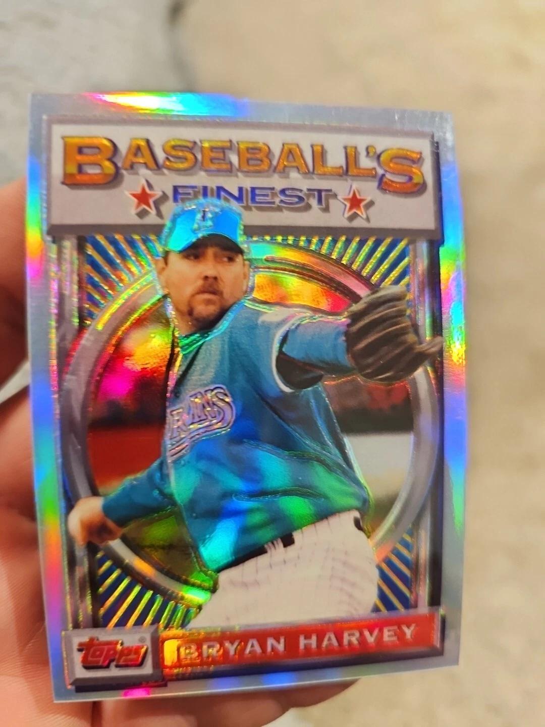 1993 Finest Refractor Bryan Harvey #3