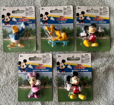 Disney Junior Mickey y sus amigos ~ Juego de 5 estatuillas ~ NUEVO Foto 1 de 4