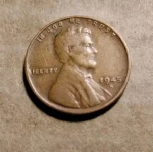 1945 S Penny Cent Wheat Penny - Picture 1 of 6
