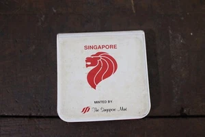 1989 SINGAPORE MASS RAPID TRANSIT $5 Sliver coin in Original Box #2 - Picture 1 of 6