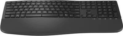 HP Tastiera PC QWERTY Wireless + Bluetooth Retroilluminazione LED Nero 8T6L8AA - Immagine 1 di 4