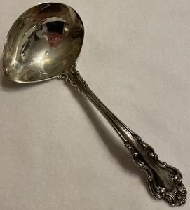 Solid Gravy Ladle Spanish Baroque(Sterling 1965 by Reed & Barton 6 3/4 in - Picture 1 of 7