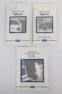 Genuine 1997 97 Ford Taurus Owner's Owner Owners Manual Guide Set - Picture 1 of 4