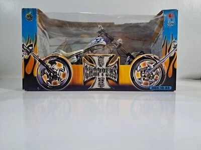 Muscle Machine 1:10 Diecast West Coast Chopper Sturgis Special Motorcycle w/box - Image 1 of 4
