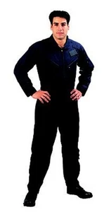 Traje de vuelo Rothco 7503 para hombre azul marino - 5 bolsillos con cremallera - cintura ajustable - Imagen 1 de 2