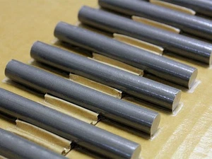 One Type 61 Material Ferrite Rod, R61-050-400 Dia 0.5", Length 4" - Picture 1 of 1