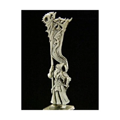 Gamezone Fantasy Mini 28mm Dark Elf Standardbearer Pack Nuevo Foto 1 de 2