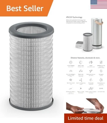 Filtro PECO de carbón activado ligero - purificación de aire de alta eficiencia Foto 1 de 4