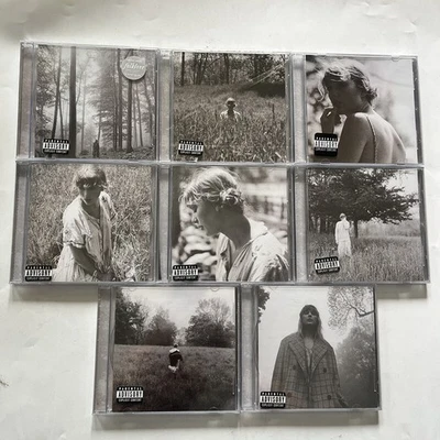 Neues Taylor Swift Folklore Album Complete 8 Editions CD Box Set - Bild 1 von 2