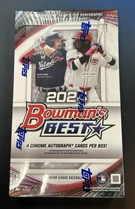 Scatola sigillata nuova Topps Bowman’s Best Baseball Hobby 2024 - Foto 1 di 1