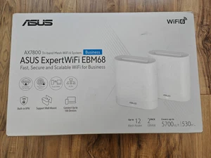 ASUS ExpertWiFi EBM68 Business Mesh System, Twin Pack (x2), White, 6x Antennas✅ - Picture 1 of 10