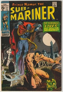 Sub-Mariner  #22  (Marvel 1970)   FN - Picture 1 of 2